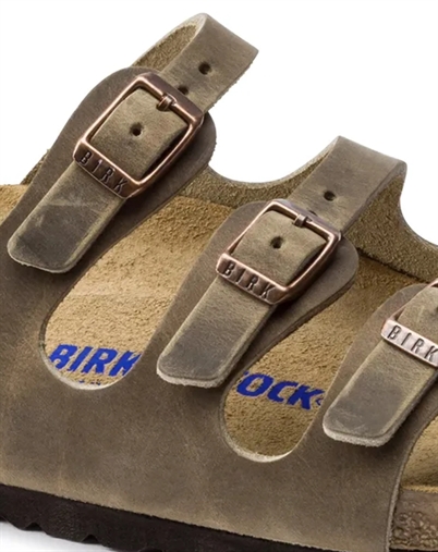 Florida Oiled Leather Sandal - Tabacco Brown - Birkenstock